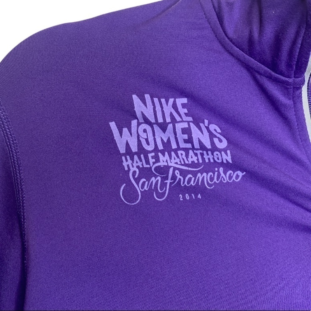 SAN Francisco Nike Women's Half Marathon Pullover Jacket New With Tags Size Med - Picture 3 of 5